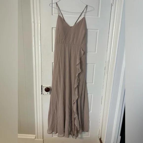 Birdy Grey Taupe Bridesmaid Dress - Picture 1 of 2